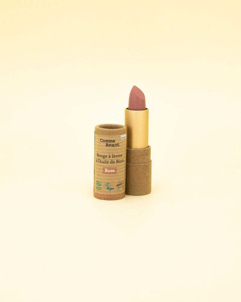 Rouge à lèvres - Huile de Ricin - Rose