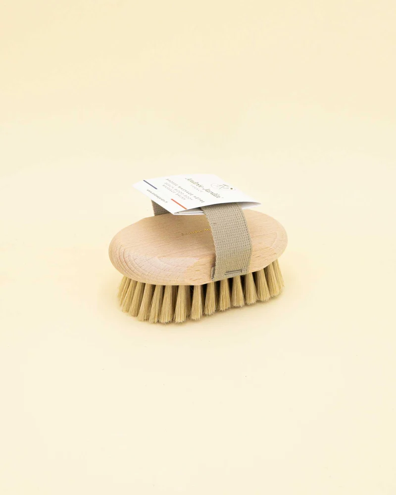 Brosse de massage à sec