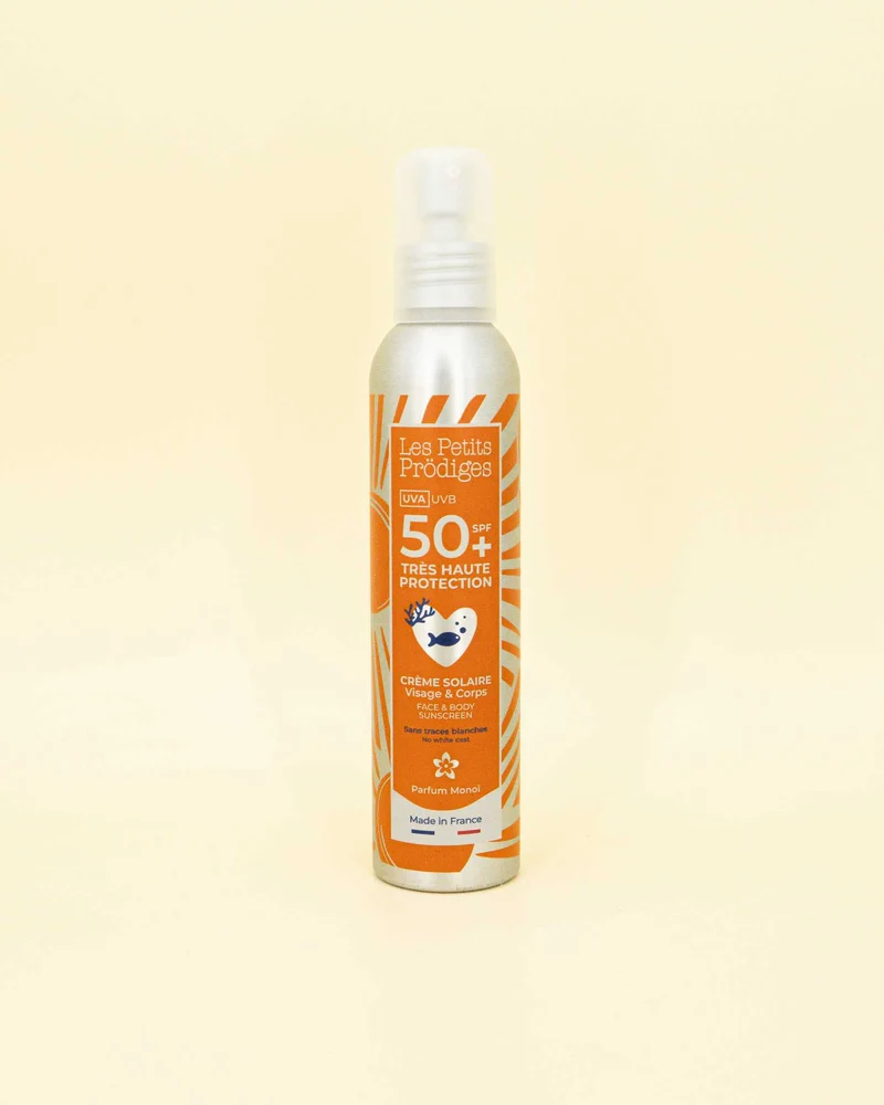 Crème solaire - SPF50+ - Parfum Monoï - 100ml