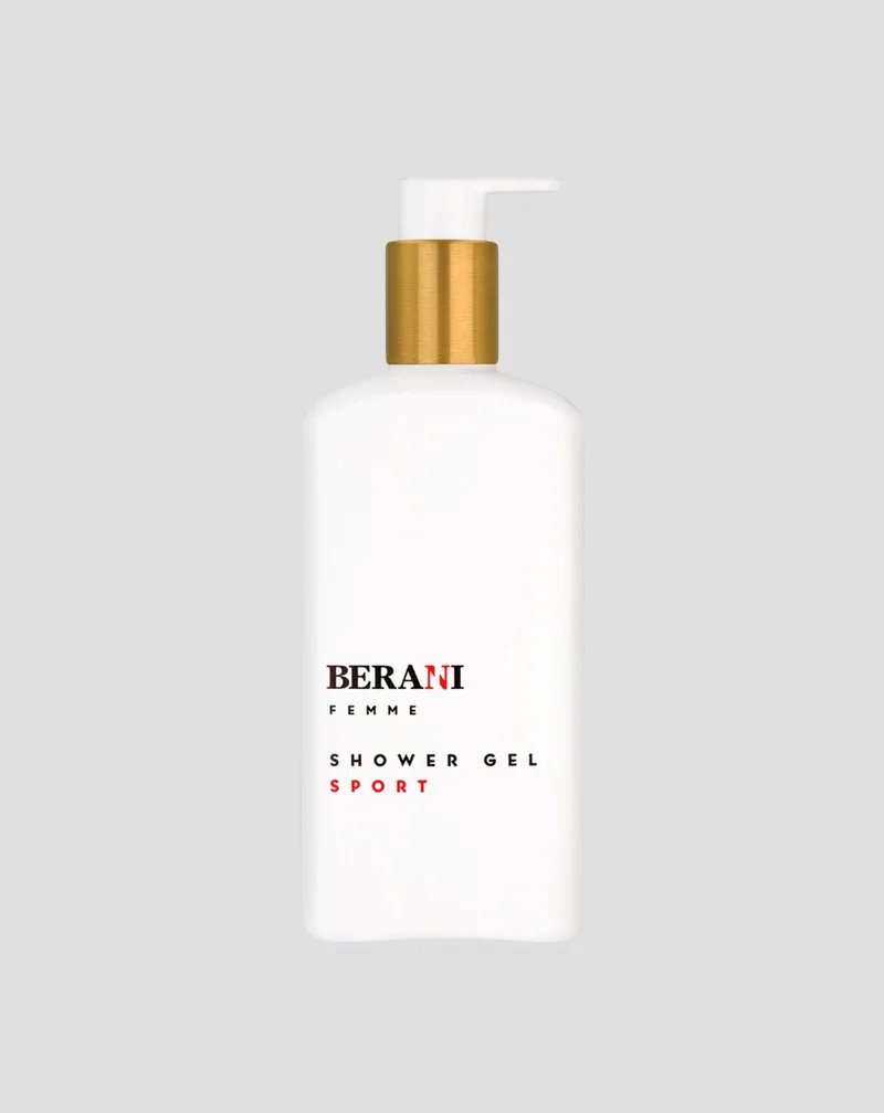 Gel douche naturel Sport pour nettoyer la peau après un entraînement intensif Berani Femme