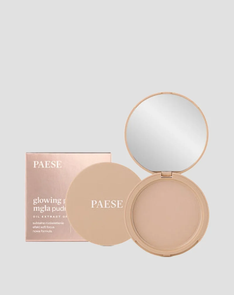 Brume de poudre éclaircissante et lissante pour un fini velouté 12 beige naturel Paese