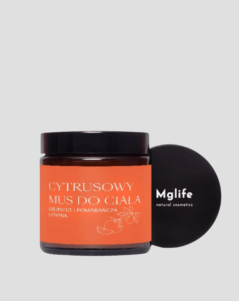 Mousse corporelle hydratante et régénérante aux agrumes pour les peaux très sèches Mglife