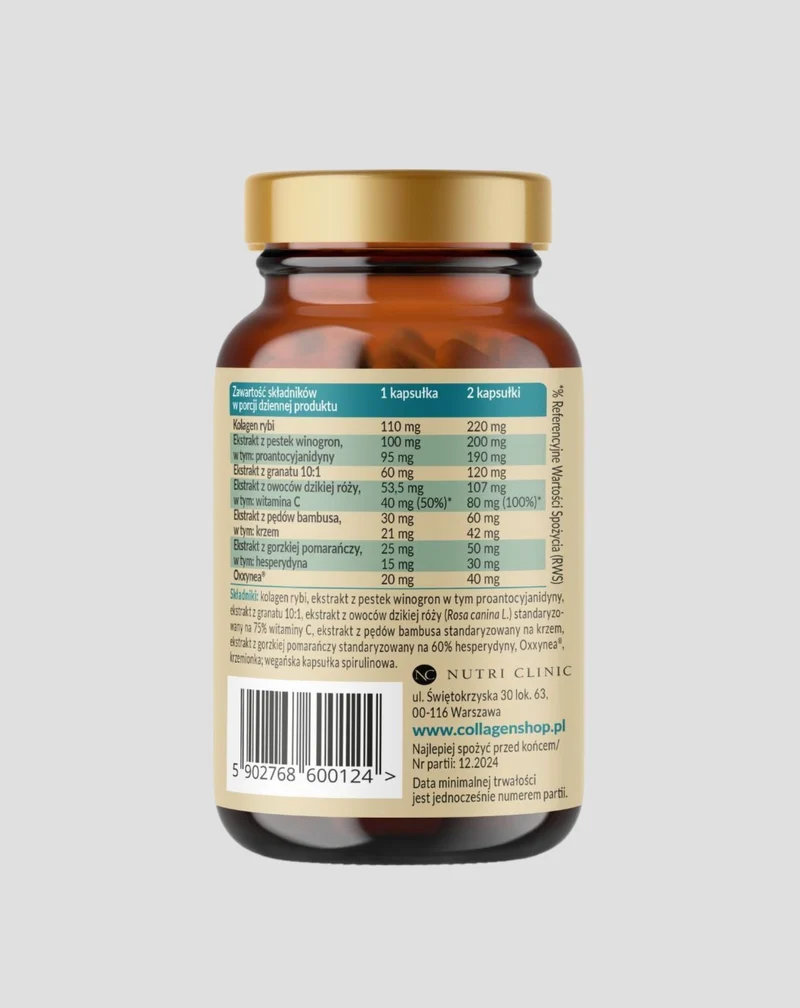 Gélules d’antioxydants pour renforcer le système immunitaire Nutri Clinic 90 gélules