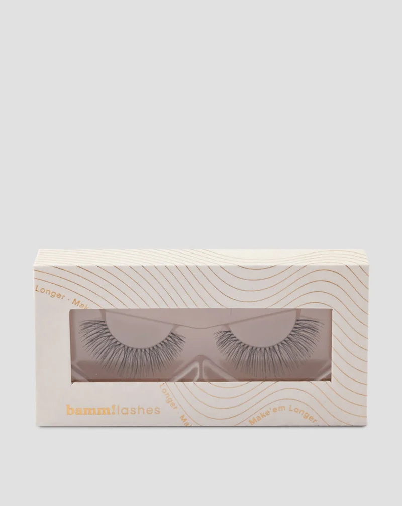 Faux cils 2D pour des applications multiples pour un effet naturel Make'em Longer Bamm!Lashes