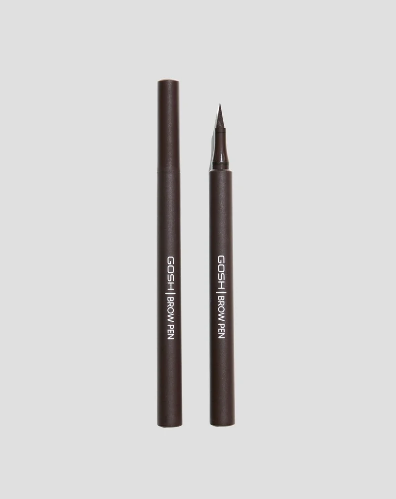 Stylo de précision pour la mise en forme des sourcils avec applicateur effet jusqu'à 24h couleur 003 Dark Brown Gosh