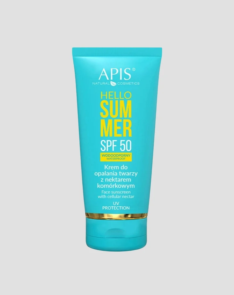 Crème solaire visage au nectar cellulaire SPF 50 Hello Summer Apis