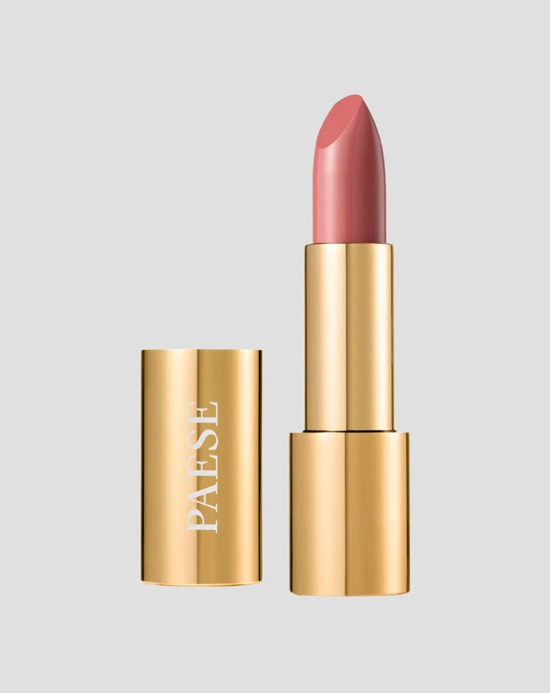 Rouge à lèvres crémeux à l'huile d'argan couleur magnétique rose satiné n° 75 Paese
