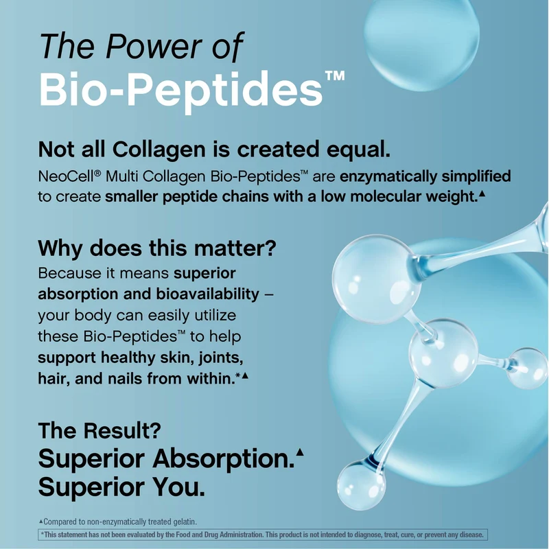 Multi Collagen Bio-Peptides Protein + Biotin Delicious Fruit Flavor, 16 (437 mL) fl oz