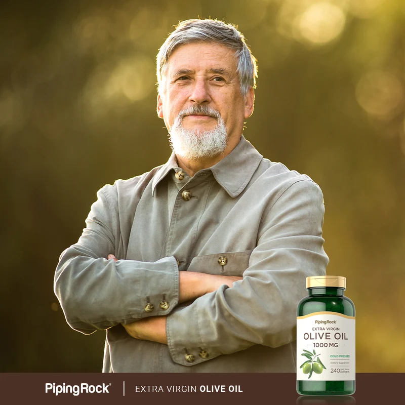 Olive Oil, 1000 mg, 240 Quick Release Softgels, 2 Bottles