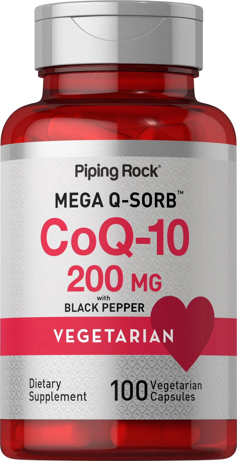 CoQ10, 200 mg, 100 Vegetarian Capsules