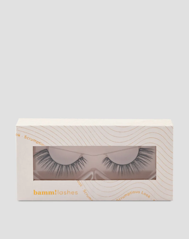 Faux cils en bande 2d à usage répété Scrumptious Look Bamm!Lashes