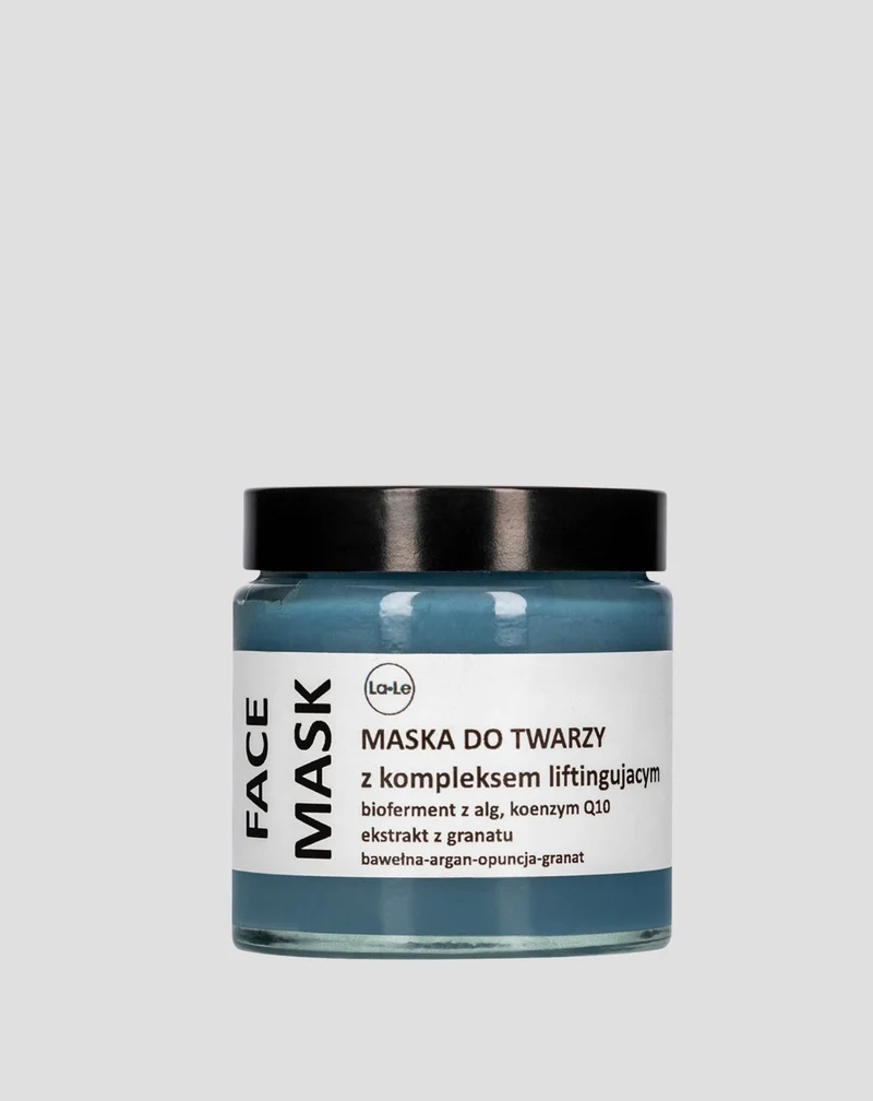Masque lifting avec bioferment d'algues, coenzyme Q10 et extrait de grenade La-Le