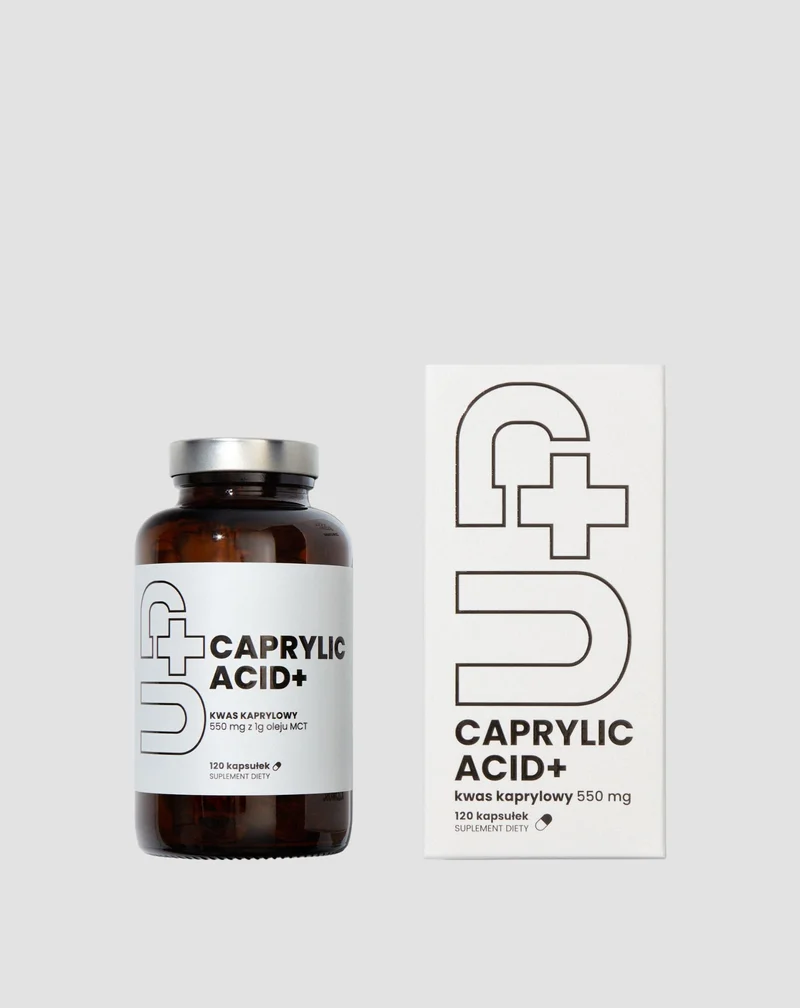 UP Supplément d'acide caprylique+ pour le soutien du confort digestif et de la santé intestinale UP Health Pharma 120 gélules