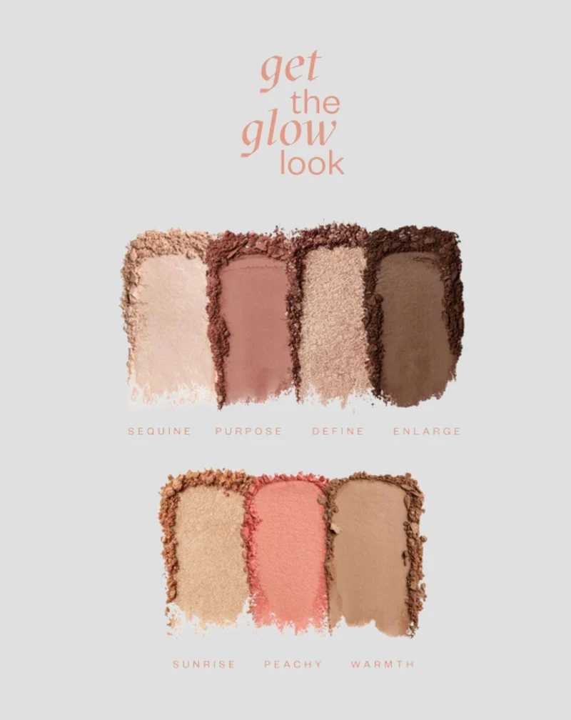 Palette de maquillage multi-tâches pour le visage et les yeux pour un look éclatant Paese