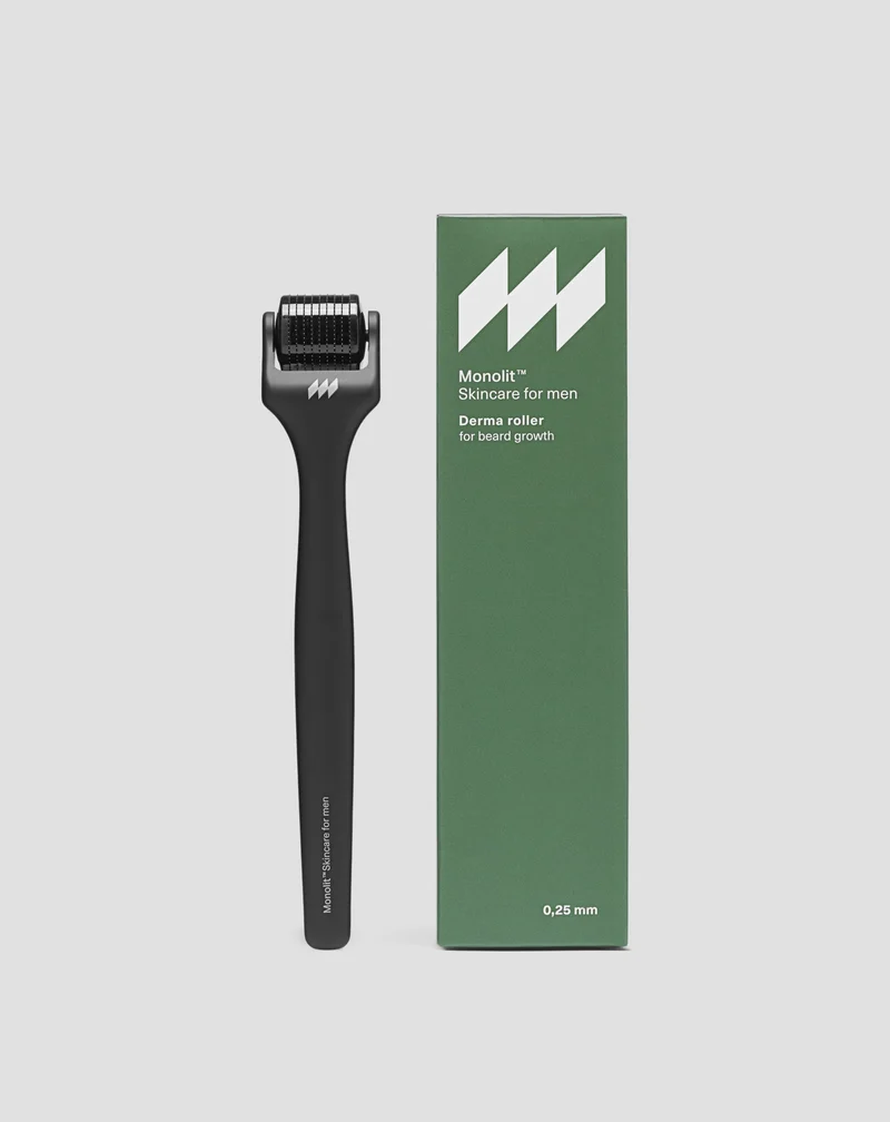 Rouleau dermique de stimulation de la barbe Monolit