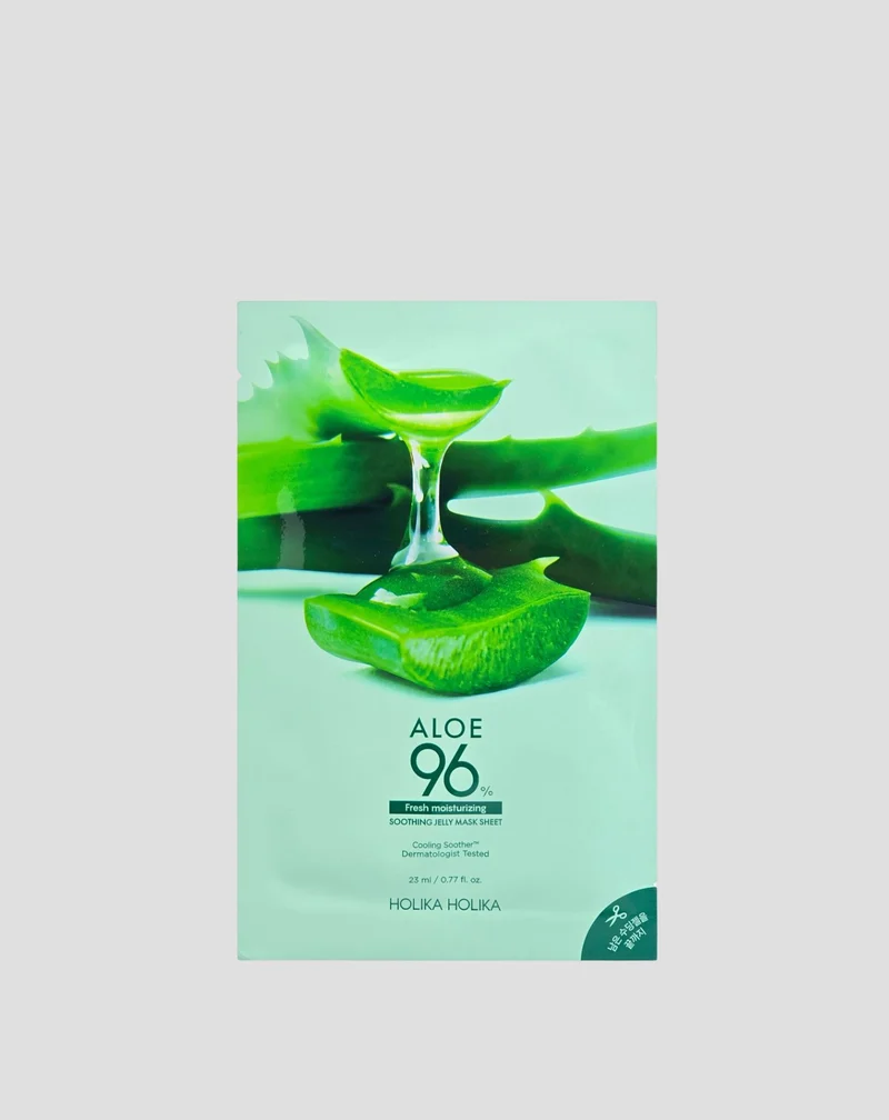 Masque apaisant contenant 96% d'extrait d'aloe vera Holika Holika