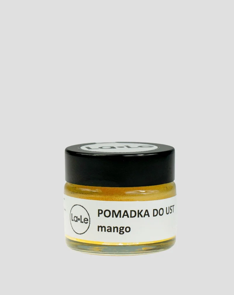 Rouge à lèvres hydratant à la mangue à base de beurre de karité La-Le
