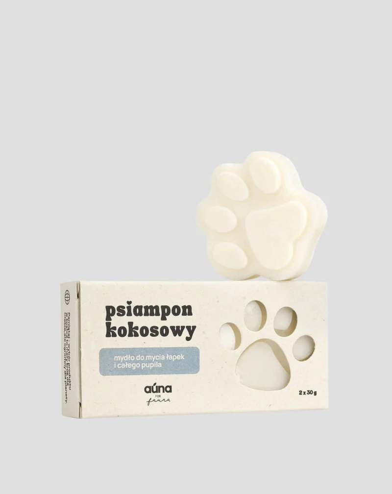 Shampooing pour chien à la noix de coco pour nettoyer les pattes et le corps entier de l'animal Auna For Fauna