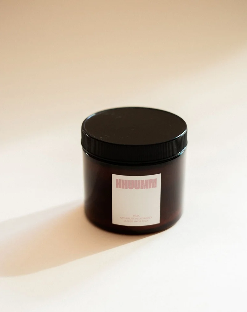 Nettoyant corporel naturellement nourrissant au parfum de rose HHUUMM