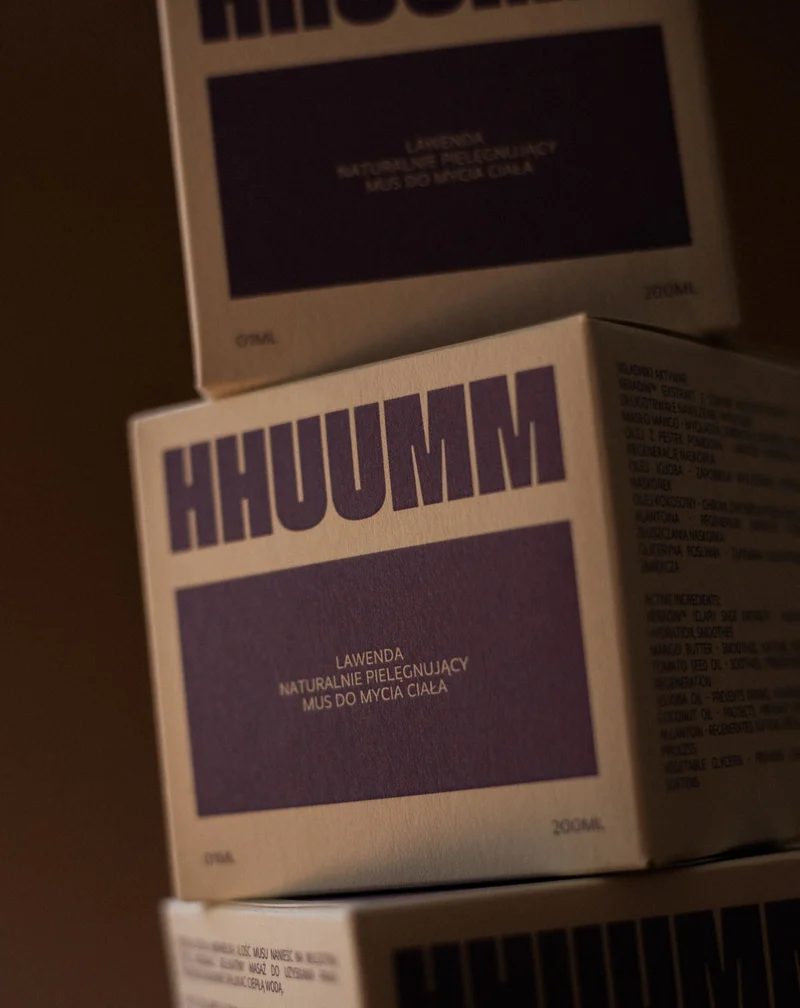 Nettoyant corporel naturellement nourrissant au parfum de lavande HHUUMM
