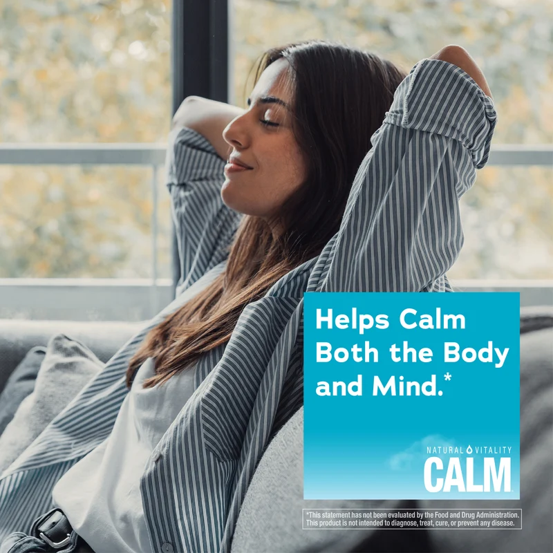 CALM Magnesium Glycinate, 325 mg, 180 Vegan Capsules