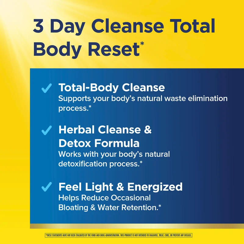3-Day Cleanse Total Body Reset