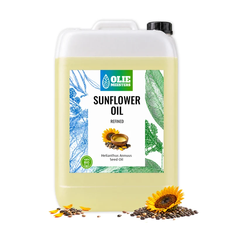 Zonnebloemolie High Oleic (Biologisch & Geraffineerd)