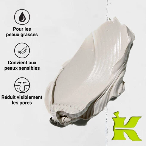 Kiehl’s-Rare Earth Masque Purifiant et Désincrustant à l’Argile Blanche