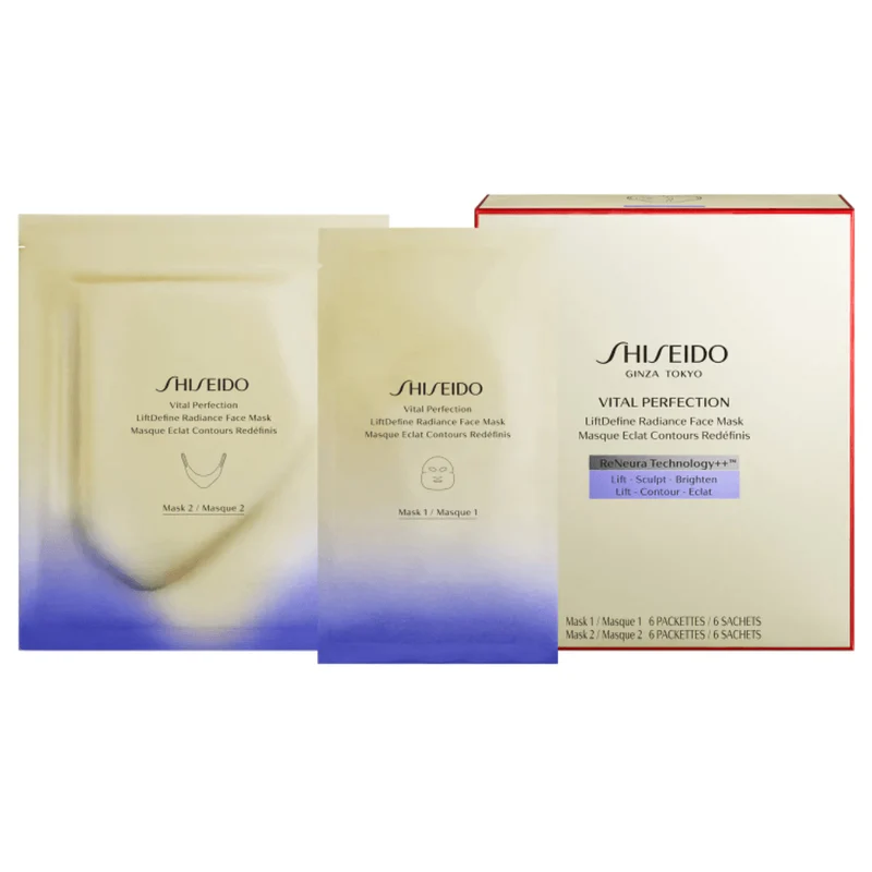 Shiseido- Vital Perfection Masque Eclat Contours Redéfinis Masque En Tissu