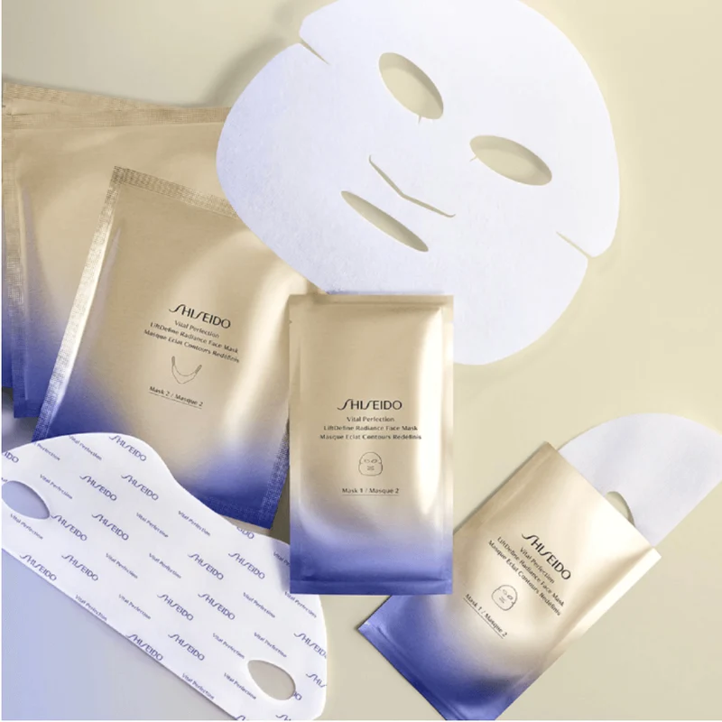 Shiseido- Vital Perfection Masque Eclat Contours Redéfinis Masque En Tissu