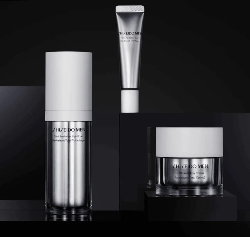 Shiseido Men Revitalisant Total Crème Visage Anti-Âge