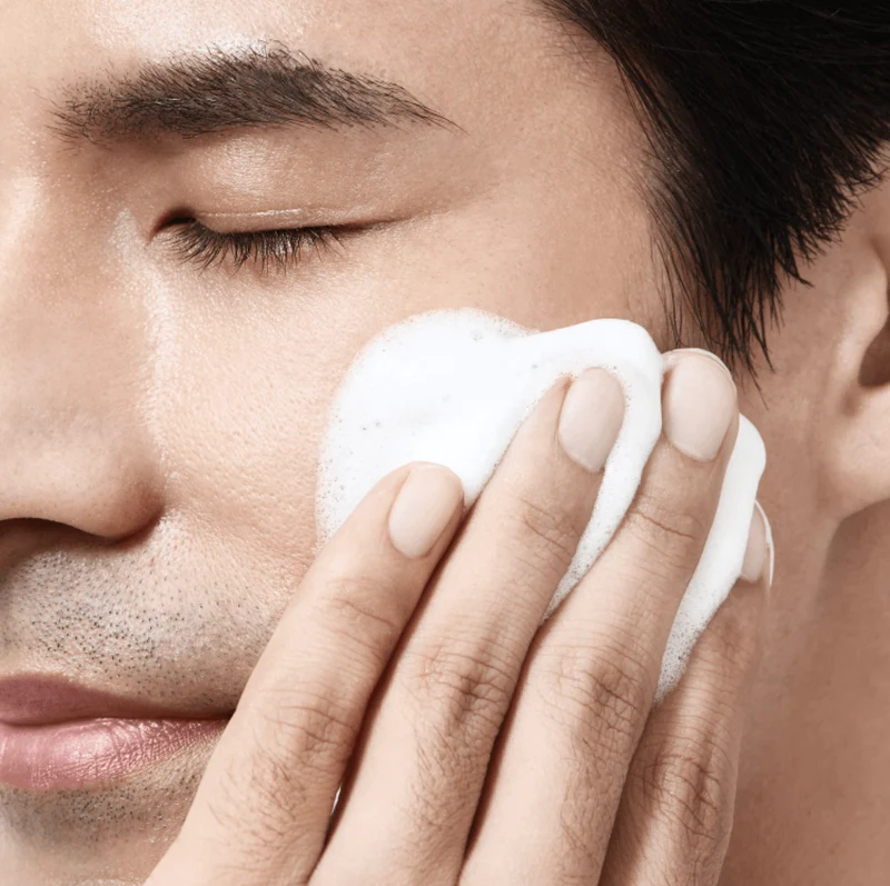Shiseido Men Nettoyant Visage Mousse