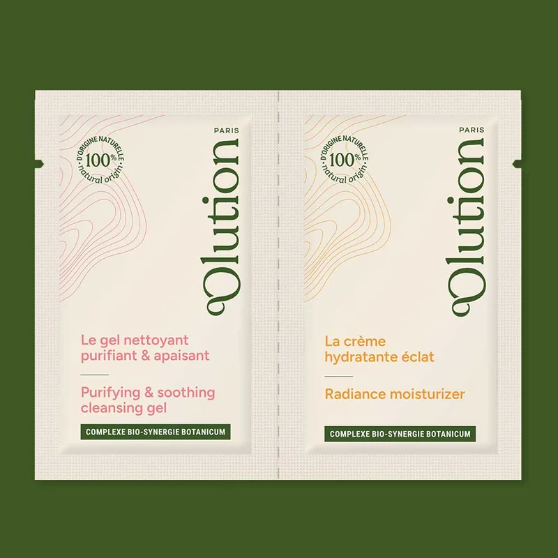 Échantillons Gel nettoyant & Crème hydratante éclat
