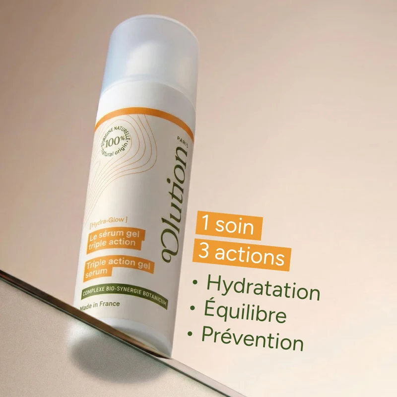 Le sérum gel triple action