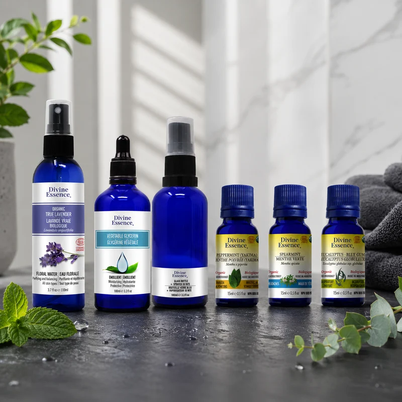 Aftershave Lotion for Men Fresh Mint bundle