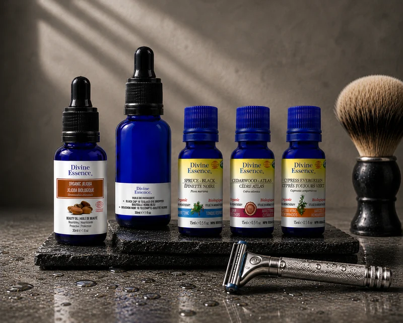 Men's Shaving Oil Fresh & Spicy bundle