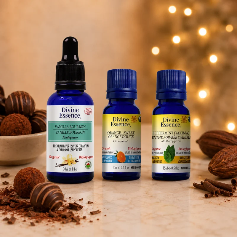 Chocolate Truffles (Classic, Orange, or Peppermint) bundle