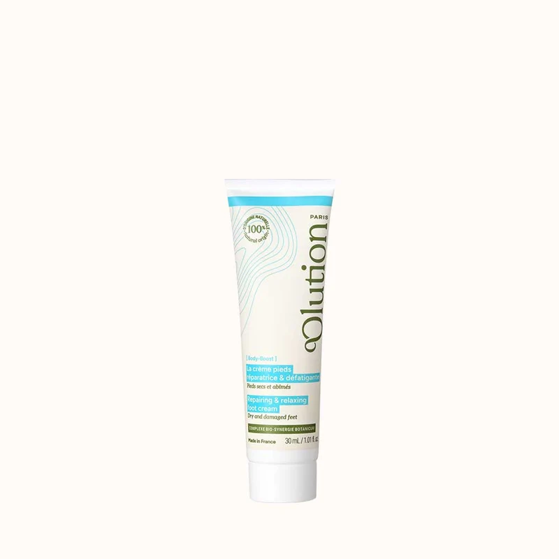 La crème pieds réparatrice & défatigante