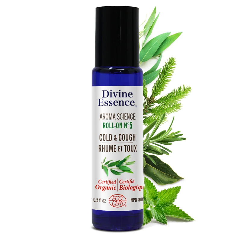 No 5 - Cold and Cough Organic Roll-on
