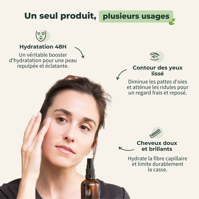 Sérum Acide Hyaluronique Certifié Bio