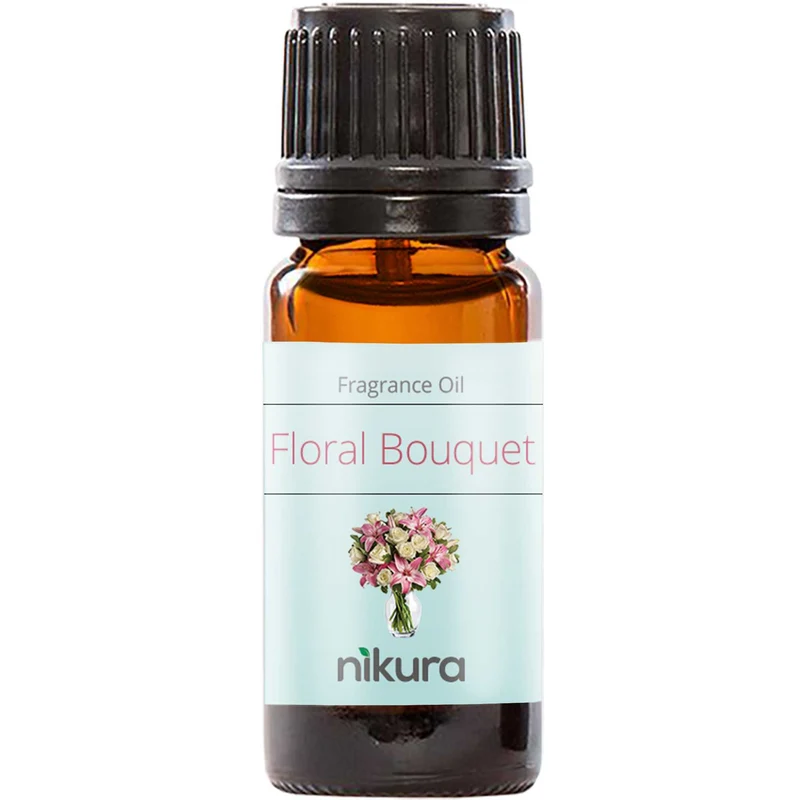Nikura - Huile parfumée au bouquet floral - 10ml