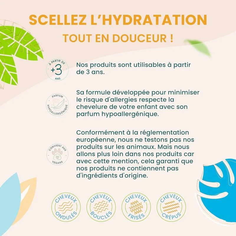 Activilong - ActiKids ti hair food Baume capillaire - 100ml