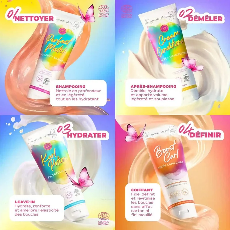 Les secrets de Loly - Boost Curl gelée hydratante - 250 ML