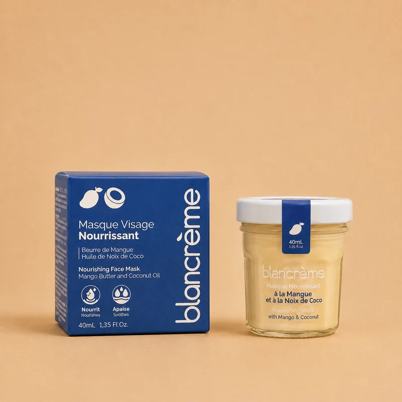 Masque nourrissant - Mangue & Noix de coco