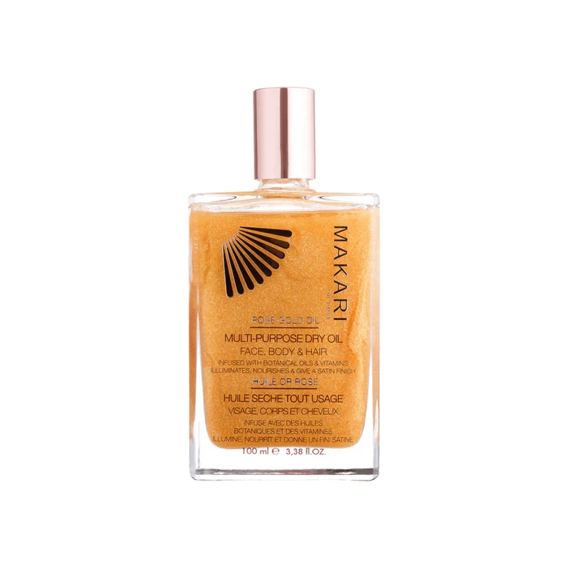 Makari - Huile Sèche Multi-Usage Or Rose 24K - 100ml