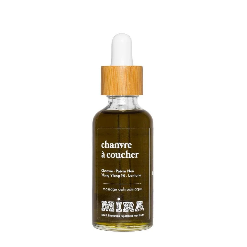 My Mira - Huile de massage - Chanvre à coucher - 50ml