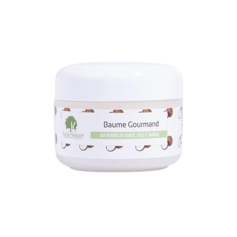 Kalia Nature - Baume gourmand au beurre de karité, coco, mangue