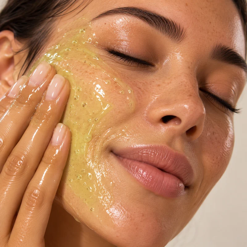 Gelée micellaire au Thé vert & concombre