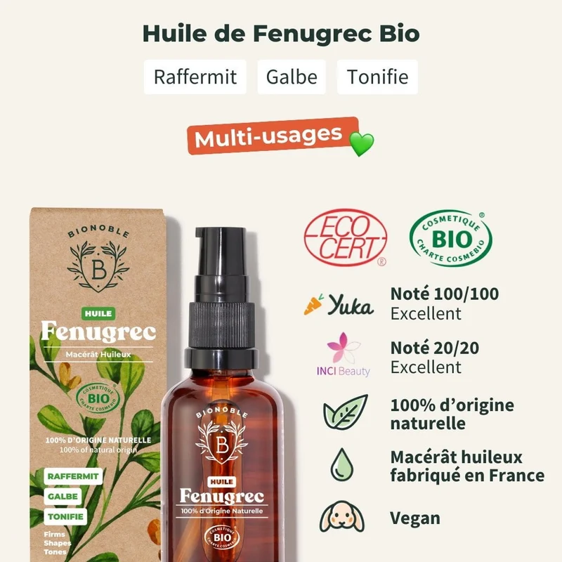 Huile de Fenugrec Bio