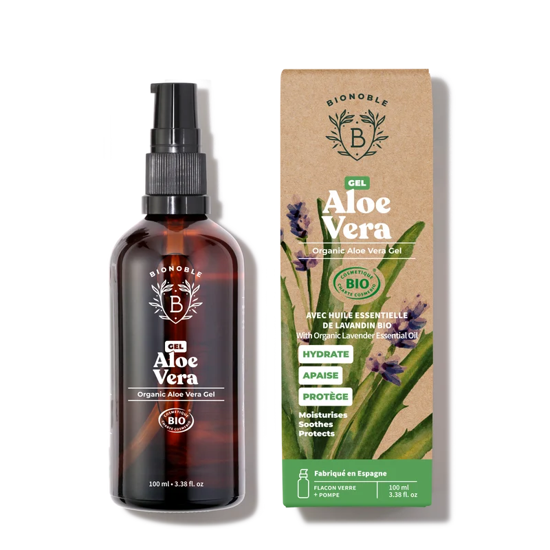 Gel Aloe Vera Bio + Huile Essentielle de Lavandin